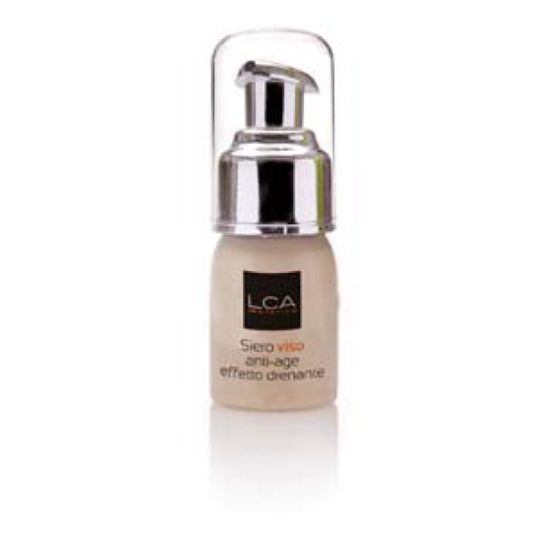 Siero viso anti-age effetto drenante
