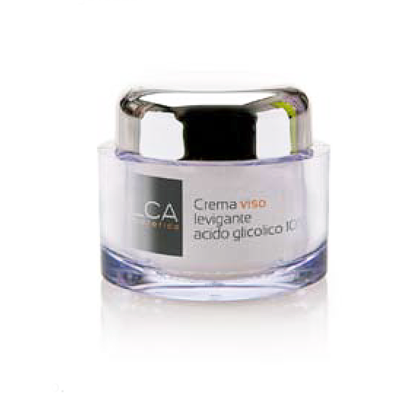 Crema levigante viso acido glicolico 10%
